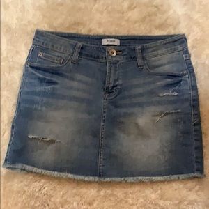 Jean skirt